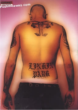 chester bennington of linkin park tattoos